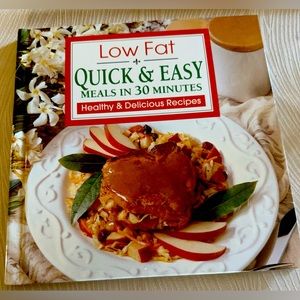 Book Low Fat Quick & Easy Meals in 30 Minutes healthy and delicious recipes guc